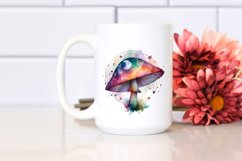 Colorful Magical Mushroom | Sublimation | Clipart Product Image 2