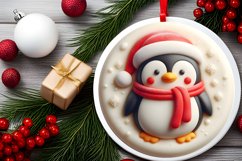 Christmas Penguin Sublimation PNG Product Image 2