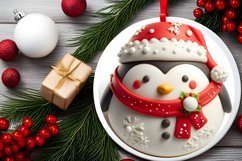 Christmas Penguin Sublimation PNG Product Image 2