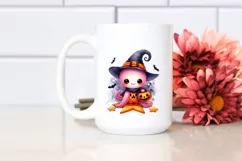 Cute Baby Octopus Star Halloween PNG Product Image 2