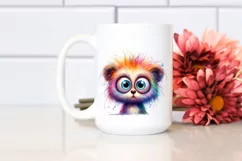 Colorful Baby Bear with Crazy Eyes Product Image 2