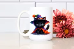 Cat Baby Halloween Sublimation Clipart Product Image 2