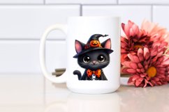 Cat Baby Halloween Sublimation Clipart Product Image 2