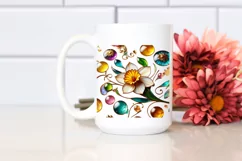 Watercolor Luxury Flower Splash Clipart Product Image 2
