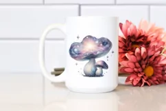 Detailed Pastel Mushroom, High Resolution PNG Product Image 2