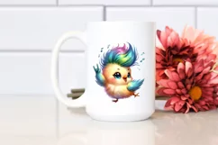 dancing baby bird, High-Quality PNG Product Image 2