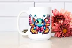 Funny Cute Butterfly Bored Holding Product Image 2