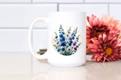 Colorful Stained Delphinium Product Image 2