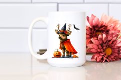 Cute Baby Elk Halloween in Style | Sublimation Clipart Product Image 2