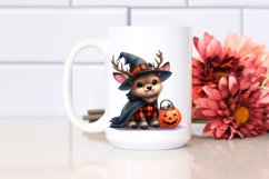 Cute Baby Elk Halloween in Style | Sublimation Clipart Product Image 2