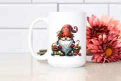 Detailed Vibrant Christmas Gnome PNG Product Image 2