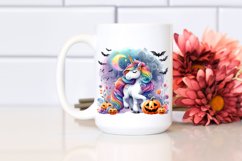 Unicorn Simple Halloween | Sublimation Clipart Product Image 2