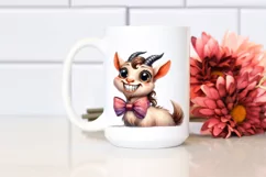 Baby Bow Funny Goat Goofy Teeth Poney Product Image 2