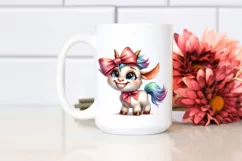 Baby Bow Funny Goat Goofy Teeth Poney Product Image 2