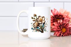 Detailed Wooden Stained Freesia Product Image 2