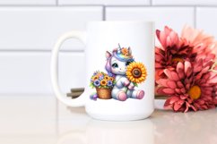 Baby Unicorn Clipart Product Image 2