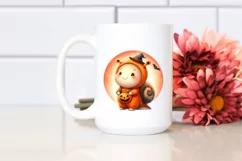 Cute Baby Snail Halloween PNG Product Image 2
