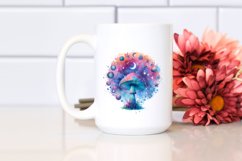 Magical Celestial Mushroom Watercolor Product Image 2