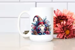 Detailed Vibrant Winter Gnome PNG Product Image 2