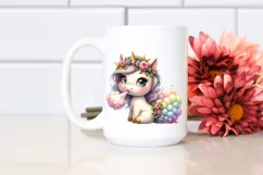 Cute Baby Unicorn Hawaiian Product Image 2