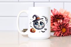 Vibrant Halloween Moon Clipart Product Image 2