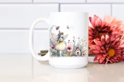 Whimsical Fairy | Watercolor Clipart Product Image 2