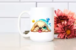 Cute Colorful Funny Baby Labrador Retriever | Sublimation | Product Image 2