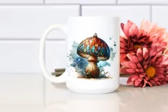 Magical Wooden Mushroom PNG Product Image 2