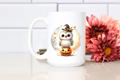 Cute Baby Owl on Star PNG Product Image 2