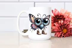 Sublimation Clipart Butterfly Human-like Big Shoes Product Image 2