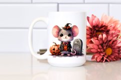 Cute Baby Mouse Dressed for Halloween | Clipart Product Image 2