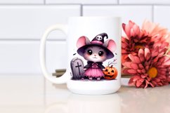 Cute Baby Mouse Dressed for Halloween | Clipart Product Image 2