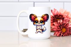 Crazy Baby Papillon Clipart Product Image 2