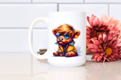 modest baby highlandcow, Transparent PNG Product Image 2