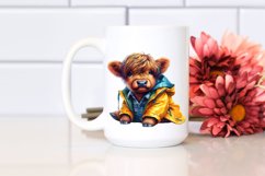 modest baby highlandcow, Transparent PNG Product Image 2