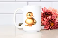 Cute Baby Duck High Details PNG Product Image 2