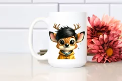 Expressive Confused Funny Haircut Caricature-like Product Image 2