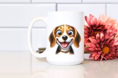 Crazy Beagle Funny | Summer Clipart Product Image 2