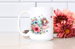 Cute Fairy Tumbling Petals | Sublimation | Clipart Product Image 2