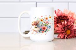 Cute Fairy Tumbling Petals | Sublimation | Clipart Product Image 2