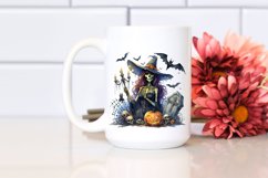 Witch Halloween Sublimation Clipart Product Image 2