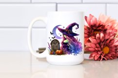 Witch Halloween Sublimation Clipart Product Image 2
