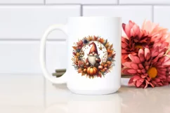 Detailed Autumn Gnome PNG Product Image 2