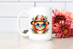 Colorful Cute Baby Lion Clipart Product Image 2