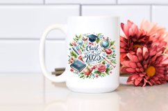 Vibrant Class 2025 Watercolor | Clipart Product Image 2