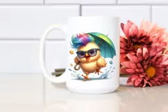 excited baby chicken, High-Quality PNG Product Image 2