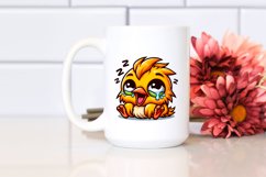 Colorful Baby Oriole Cartoon | Sublimation | Clipart Product Image 2