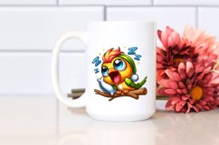 Colorful Baby Oriole Cartoon | Sublimation | Clipart Product Image 2