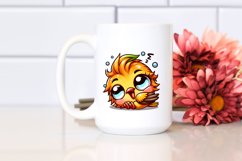 Colorful Baby Oriole Cartoon | Sublimation | Clipart Product Image 2