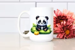 Funny Sitting Baby Panda | Sublimation | Clipart Product Image 2